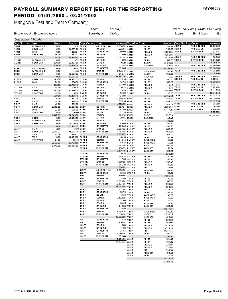 PAY00538, Final Page