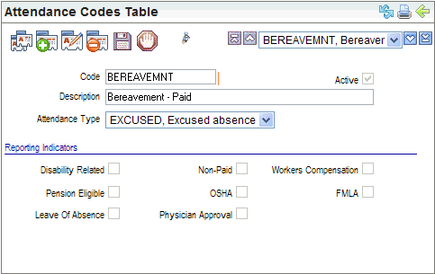 Attendance Code